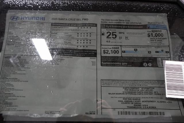 2025 Hyundai SANTA CRUZ SEL FWD