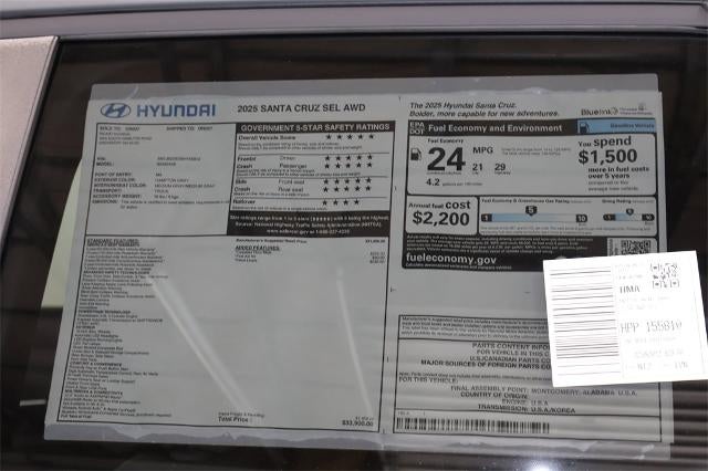 2025 Hyundai SANTA CRUZ SEL AWD