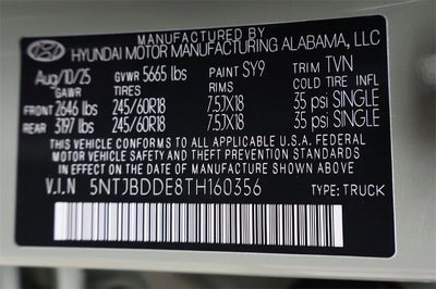 2026 Hyundai SANTA CRUZ SEL AWD