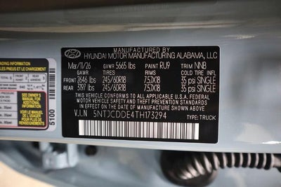 2026 Hyundai SANTA CRUZ SEL Activity AWD