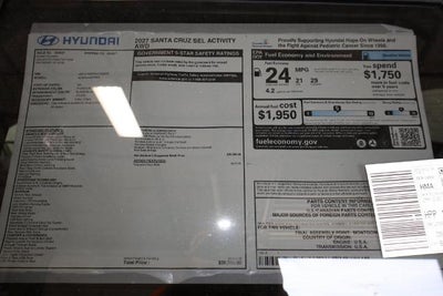 2027 Hyundai SANTA CRUZ SEL Activity AWD