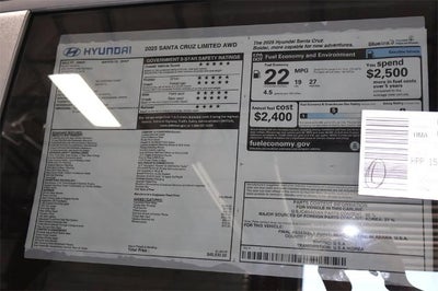 2025 Hyundai SANTA CRUZ Limited AWD
