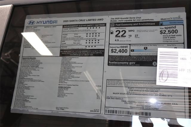 2025 Hyundai SANTA CRUZ Limited AWD