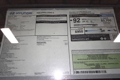 2026 Hyundai IONIQ 9 S RWD