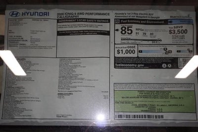 2026 Hyundai IONIQ 9 Performance Calligraphy AWD