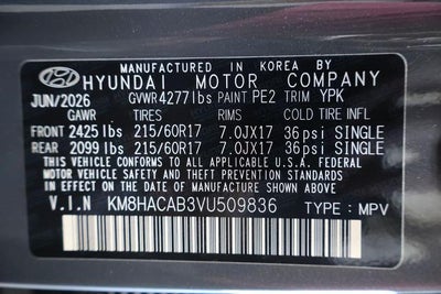 2027 Hyundai KONA SE AWD