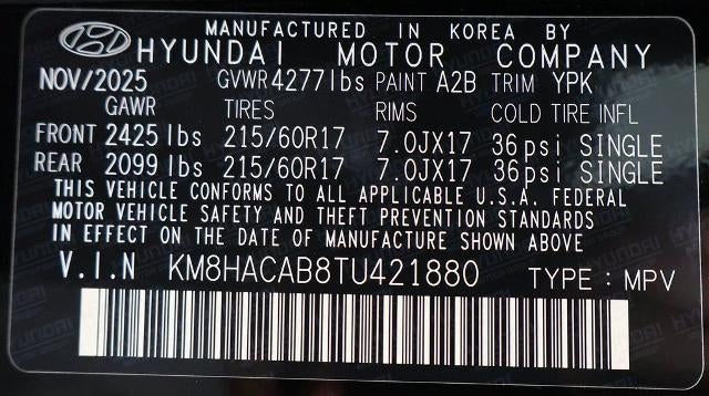 2026 Hyundai KONA SE AWD