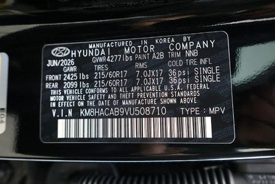 2027 Hyundai KONA SE AWD