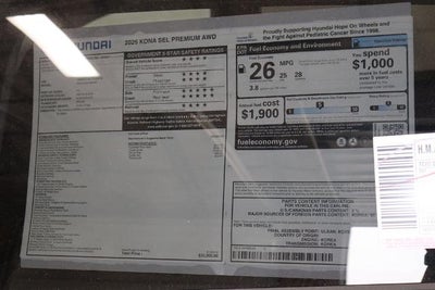 2026 Hyundai KONA SEL Premium AWD