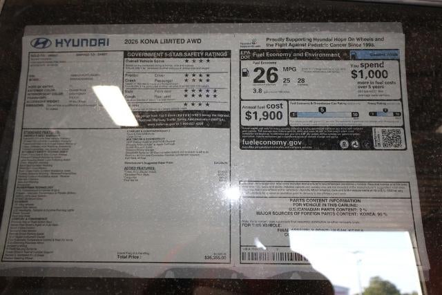2026 Hyundai KONA Limited AWD