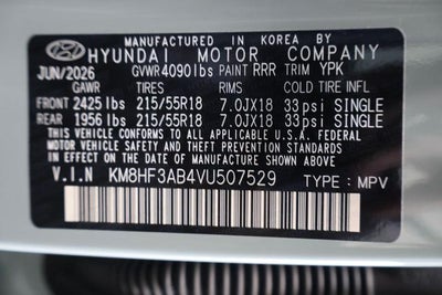 2027 Hyundai KONA SEL Sport FWD