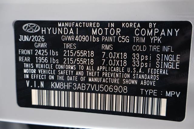 2027 Hyundai KONA SEL Sport FWD