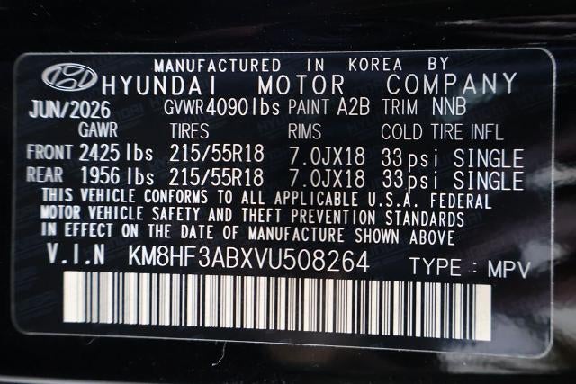 2027 Hyundai KONA SEL Sport FWD