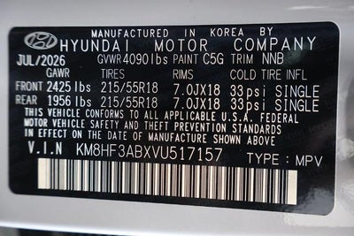 2027 Hyundai KONA SEL Sport FWD