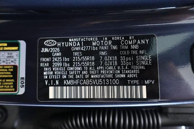 2027 Hyundai KONA SEL Sport AWD