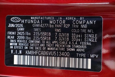2027 Hyundai KONA SEL Sport AWD