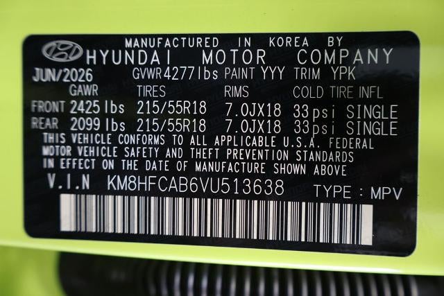 2027 Hyundai KONA SEL Sport AWD
