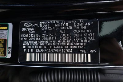 2027 Hyundai KONA SEL Sport AWD