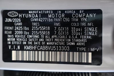 2027 Hyundai KONA SEL Sport AWD