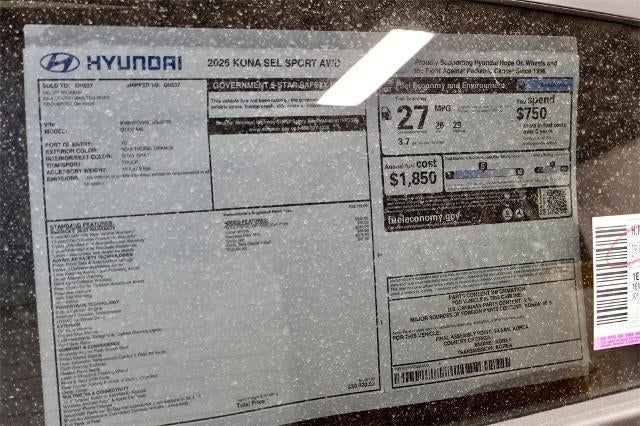 2026 Hyundai KONA SEL Sport AWD *Ltd Avail*