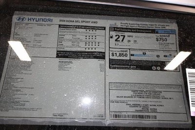 2026 Hyundai KONA SEL Sport AWD