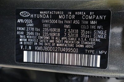 2026 Hyundai TUCSON Hybrid SEL AWD