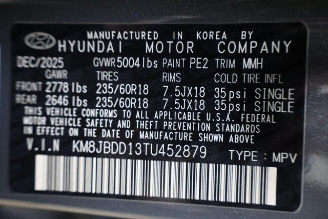 2026 Hyundai TUCSON Hybrid SEL AWD