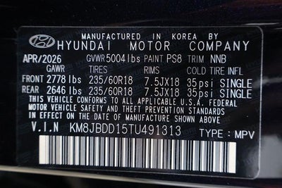 2026 Hyundai TUCSON Hybrid SEL AWD