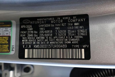 2026 Hyundai TUCSON Hybrid SEL AWD