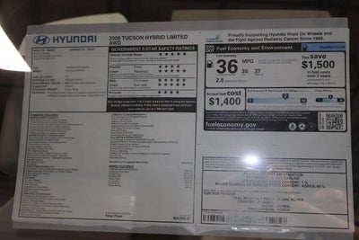 2026 Hyundai TUCSON Hybrid Limited AWD
