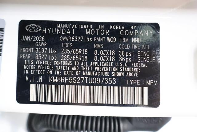 2026 Hyundai PALISADE SE FWD