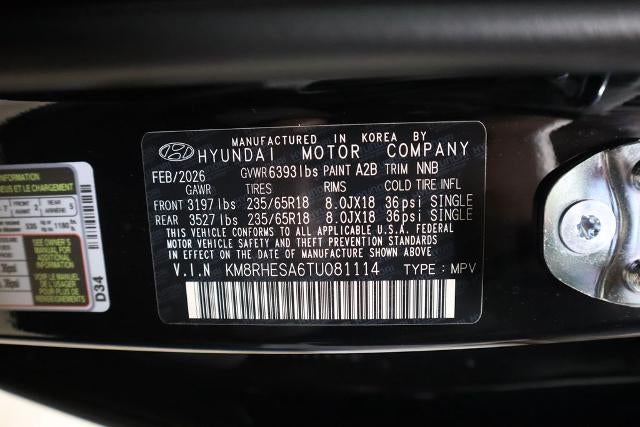 2026 Hyundai Palisade Hybrid SEL Premium 7P AWD