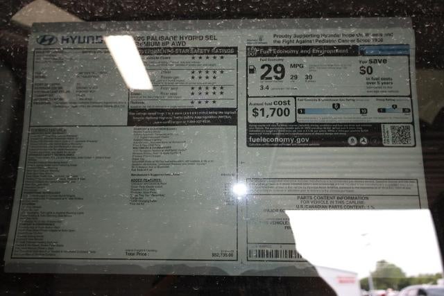 2026 Hyundai Palisade Hybrid SEL Premium 8P AWD