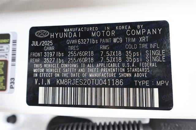 2026 Hyundai PALISADE XRT Pro AWD