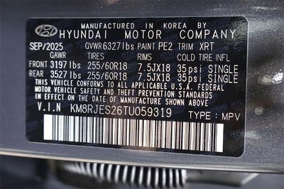 2026 Hyundai PALISADE XRT Pro AWD