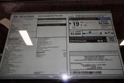 2026 Hyundai PALISADE XRT Pro AWD