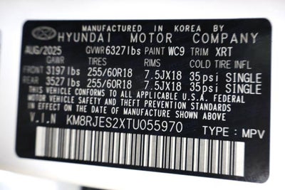 2026 Hyundai PALISADE XRT Pro AWD