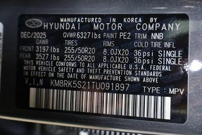 2026 Hyundai PALISADE Limited FWD