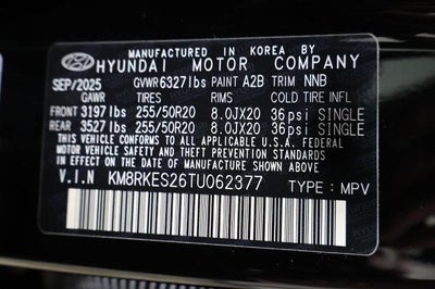 2026 Hyundai PALISADE Limited AWD