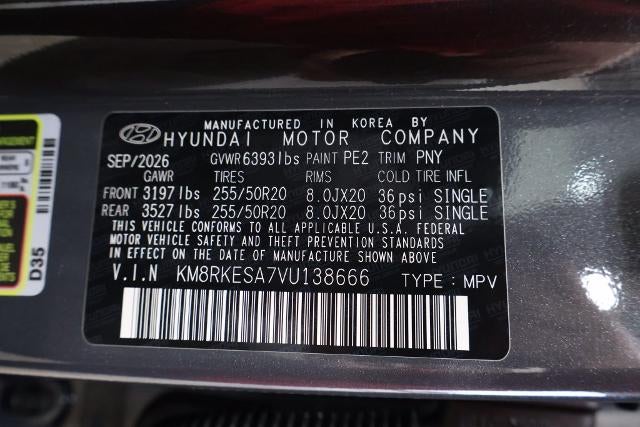 2027 Hyundai PALISADE HYBRID Limited 7P AWD
