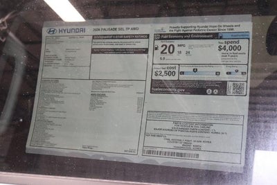 2026 Hyundai PALISADE SEL 7P AWD