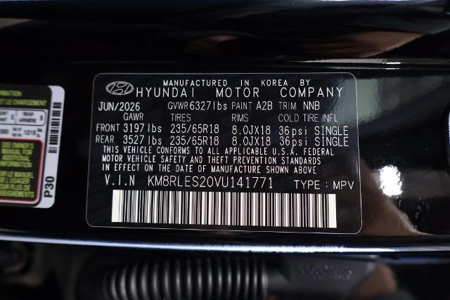 2027 Hyundai PALISADE SEL 7P AWD