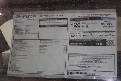 2026 Hyundai PALISADE SEL 7P AWD