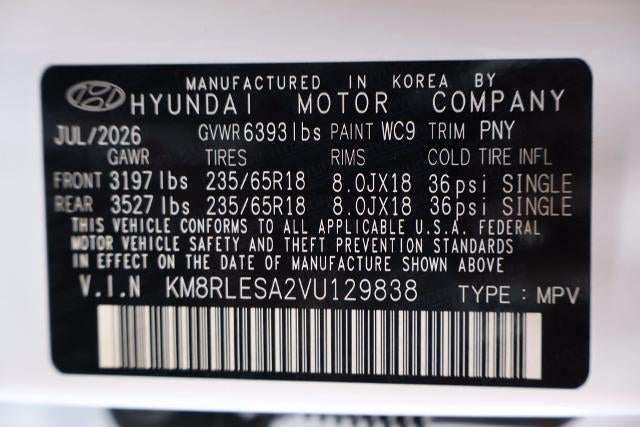 2027 Hyundai PALISADE HYBRID SEL 7P AWD