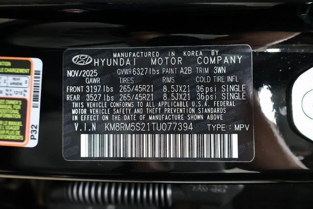 2026 Hyundai PALISADE Calligraphy FWD