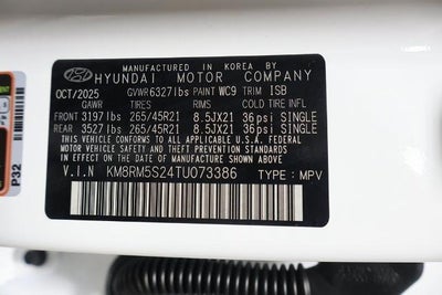 2026 Hyundai PALISADE Calligraphy FWD