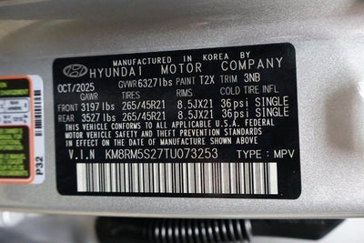 2026 Hyundai PALISADE Calligraphy FWD