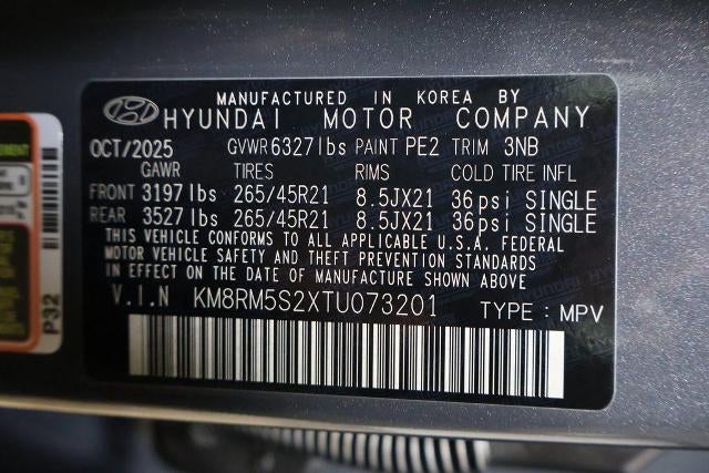 2026 Hyundai PALISADE Calligraphy FWD