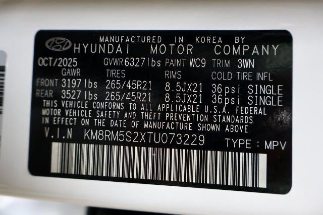 2026 Hyundai PALISADE Calligraphy FWD