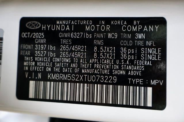 2026 Hyundai PALISADE Calligraphy FWD